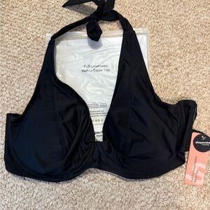 Shapermint Classic Black Bikini Top